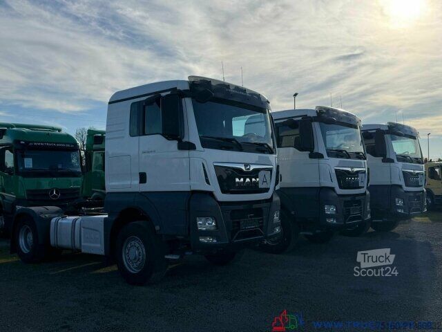 Стандартный седельный тягач MAN TGX 18.470 4x4 H-Drive Kipphydraulik Kühlschrank