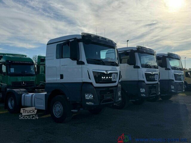 Стандартный седельный тягач MAN TGX 18.470 4x4 H-Drive Kipphydraulik Kühlschrank