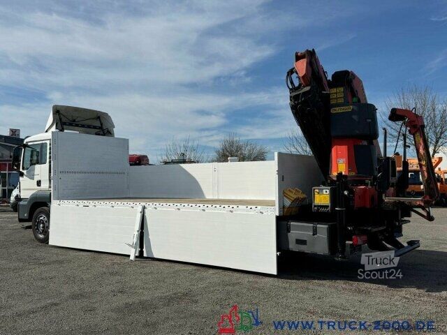 Platforminis sunkvežimis MAN TGS 26.400 PK 34002SH + Jib 30m - 5+6 SK - FB