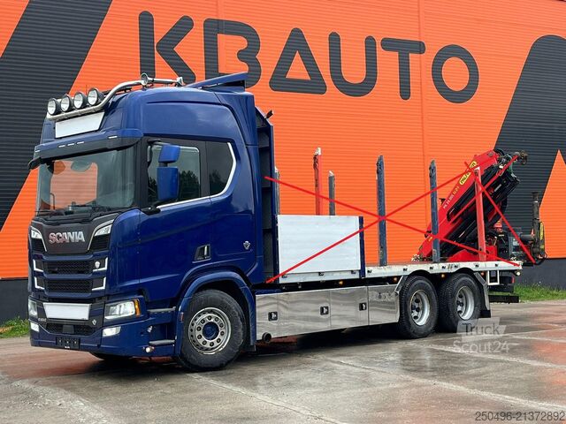 Šasijas kabīne Scania R 650 6x4 FOR SALE AS CHASSIS / RETARDER / CHAS...