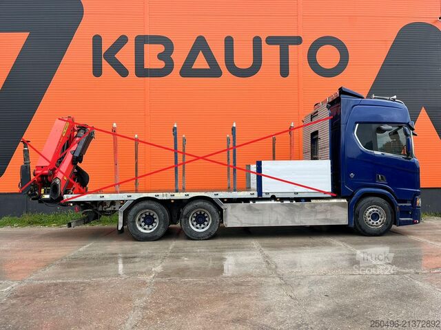 Šasijas kabīne Scania R 650 6x4 FOR SALE AS CHASSIS / RETARDER / CHAS...