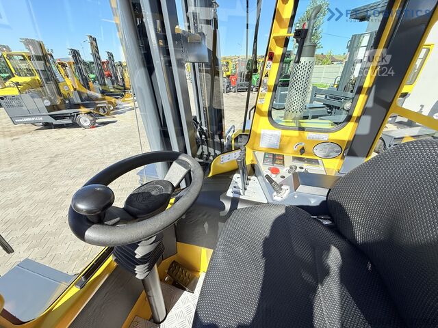 Dört yollu forklift Combilift C4000 DIESEL DUPLEX 4100 FREE LIFT CABIN
