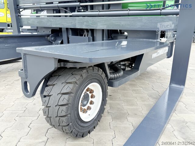 Dört yollu forklift Combilift C4500 DIESEL DUPLEX WIDE FORK POSITIONER