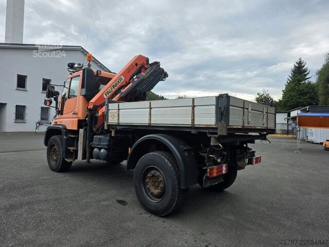 Overig UNIMOG U 500 3-Seiten-Kipper mit Kran PK 9501