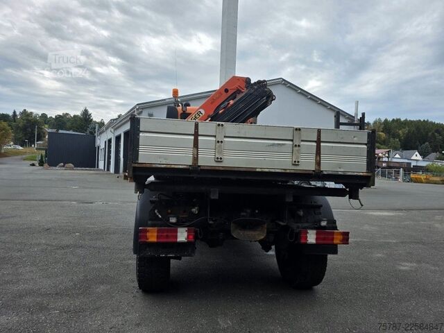 Overig UNIMOG U 500 3-Seiten-Kipper mit Kran PK 9501