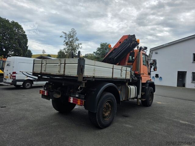 Overig UNIMOG U 500 3-Seiten-Kipper mit Kran PK 9501