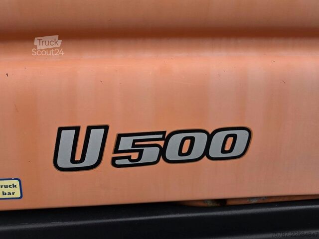 Overig UNIMOG U 500 3-Seiten-Kipper mit Kran PK 9501