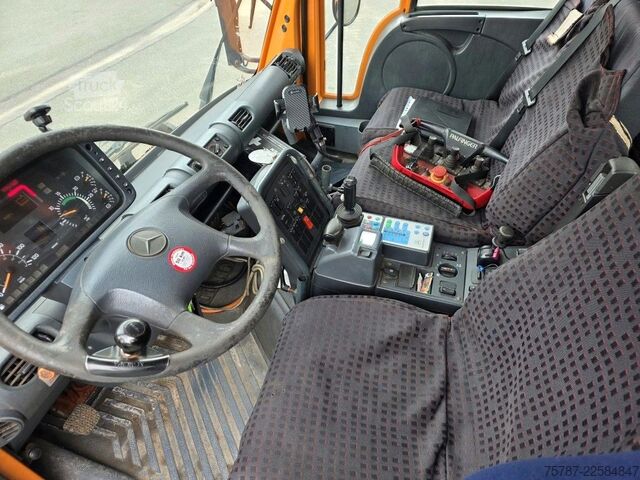 Overig UNIMOG U 500 3-Seiten-Kipper mit Kran PK 9501