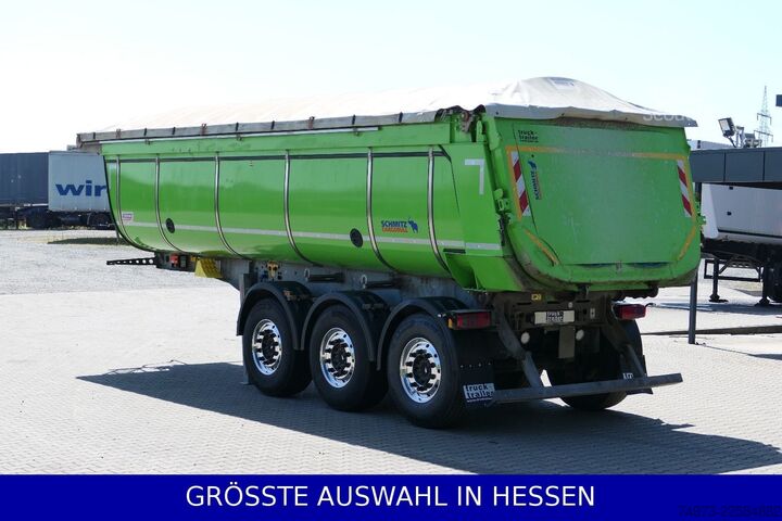 Semi-remorque benne SCHMITZ CARGOBULL Stahlmulde 25m³ el.Verdeck Thermo 2xLift ¤459.-m