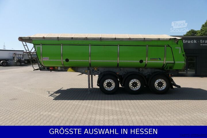 Semi-remorque benne SCHMITZ CARGOBULL Stahlmulde 25m³ el.Verdeck Thermo 2xLift ¤459.-m