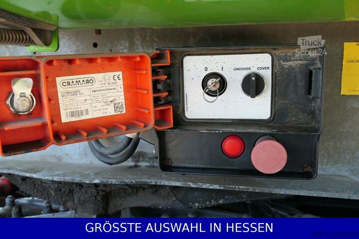 Semi-remorque benne SCHMITZ CARGOBULL Stahlmulde 25m³ el.Verdeck Thermo 2xLift ¤459.-m