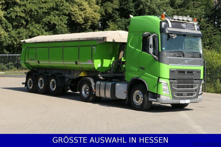 Semi-remorque benne SCHMITZ CARGOBULL Stahlmulde 25m³ el.Verdeck Thermo 2xLift ¤459.-m