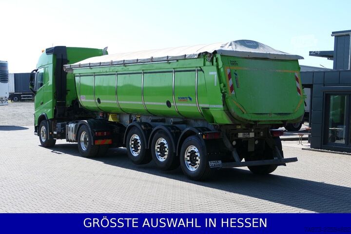Semi-remorque benne SCHMITZ CARGOBULL Stahlmulde 25m³ el.Verdeck Thermo 2xLift ¤459.-m