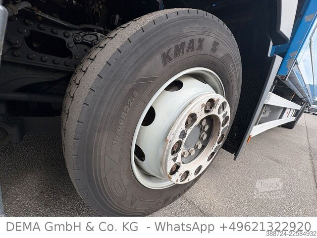 Tenteli düz yataklı kamyon MERCEDES-BENZ Antos1830*E6c*AHK*LBW*Klima*Schwenkwänd-L*TÜV*