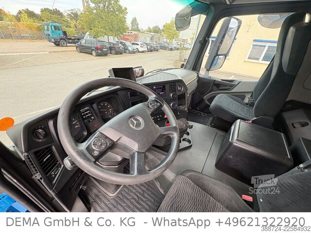 Tenteli düz yataklı kamyon MERCEDES-BENZ Antos1830*E6c*AHK*LBW*Klima*Schwenkwänd-L*TÜV*