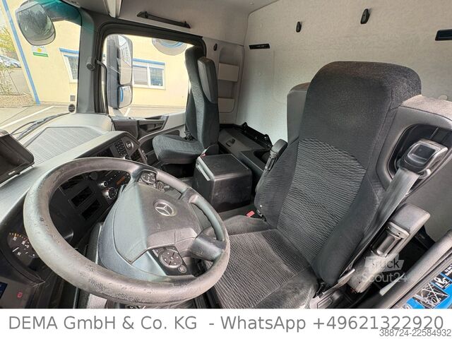 Tenteli düz yataklı kamyon MERCEDES-BENZ Antos1830*E6c*AHK*LBW*Klima*Schwenkwänd-L*TÜV*