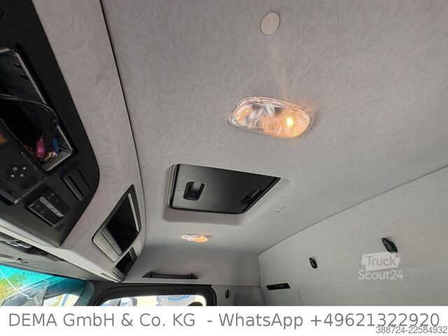 Tenteli düz yataklı kamyon MERCEDES-BENZ Antos1830*E6c*AHK*LBW*Klima*Schwenkwänd-L*TÜV*