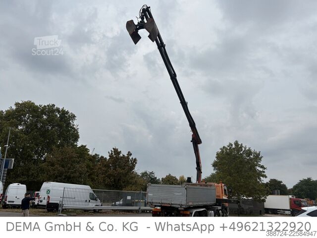 Kippiauto DAF CF85462*8x4*Mit Kran*Retarder*Klima*Hinterkipper
