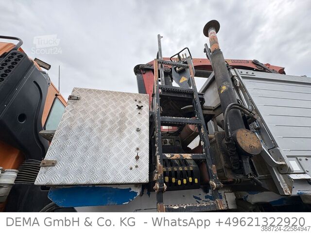 Kippiauto DAF CF85462*8x4*Mit Kran*Retarder*Klima*Hinterkipper