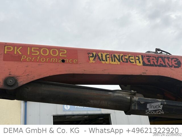Roll-off-kippi kuorma-auto DAF CF85462*8x4*Mit Kran*Retarder*Klima*Hinterkipper