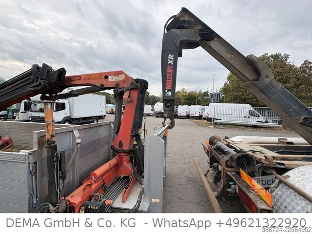 Roll-off-kippi kuorma-auto DAF CF85462*8x4*Mit Kran*Retarder*Klima*Hinterkipper