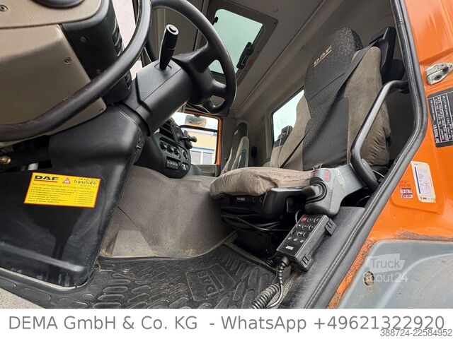 Roll-off-kippi kuorma-auto DAF CF85462*8x4*Mit Kran*Retarder*Klima*Hinterkipper