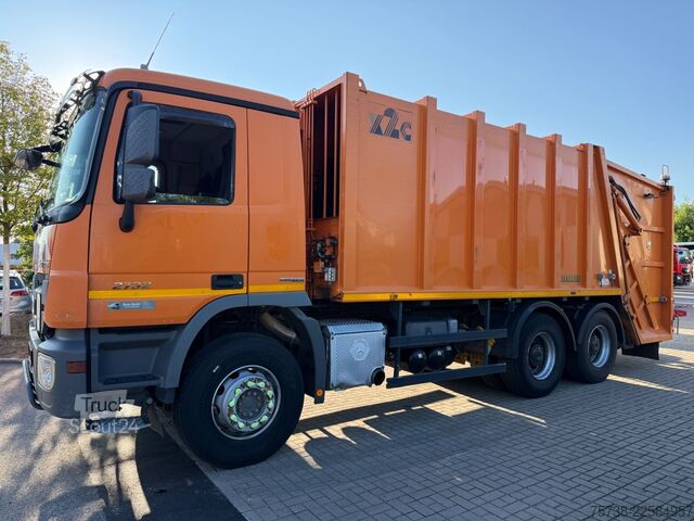 Smetiarsko vozilo MERCEDES-BENZ Actros 2732 6x4 Müllwagen/BLATT-BLATT/Klima/EEV