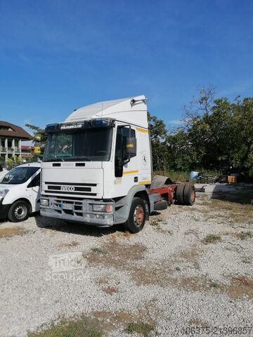 LKW mit Kofferaufbau IVECO EUROCARGO 120E23