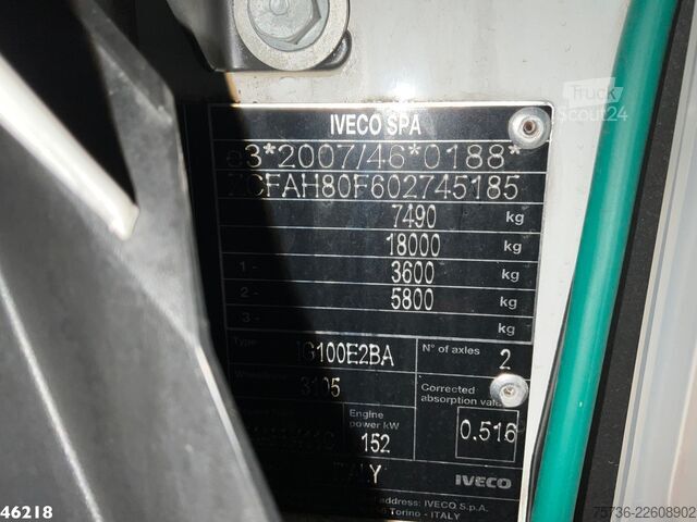 3-stranný sklápač Iveco Eurocargo ML80E21K Meiller 4m³ kipper Just 9.78...