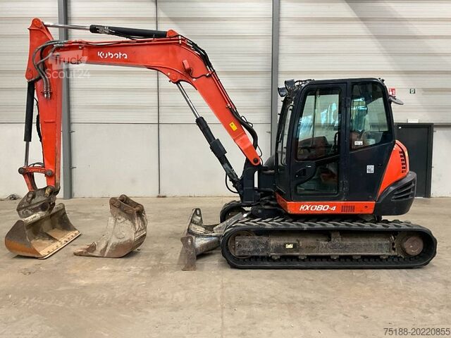 Midi-Bagger Kubota KX 080-4