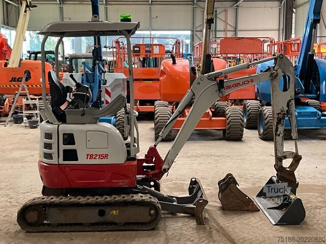 Minikoparka Takeuchi TB 215 R