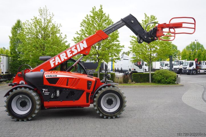 Teleskopisk hanterare Faresin 730C Classic 55 / 550 MTH !!! / 7 m reac