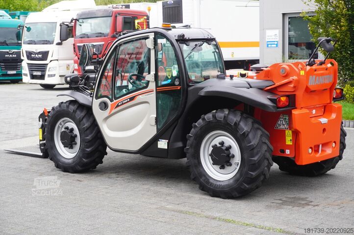 Teleskopisk hanterare Manitou MT 730 H/ 7 m reach/ 3 t / height 190 cm