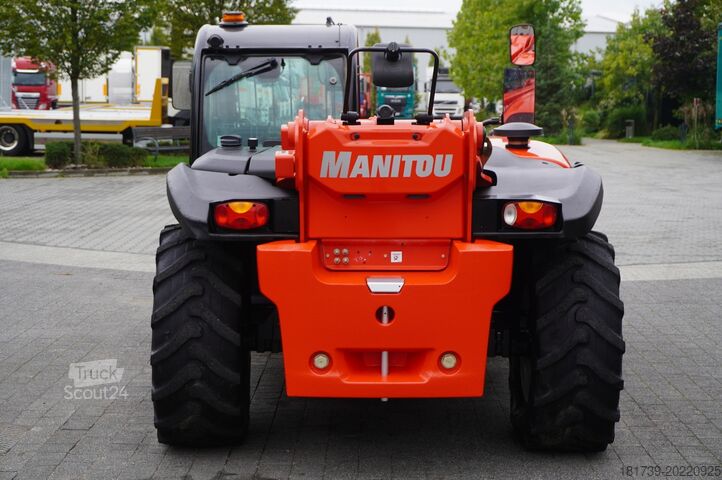 Teleskopisk hanterare Manitou MT 730 H/ 7 m reach/ 3 t / height 190 cm