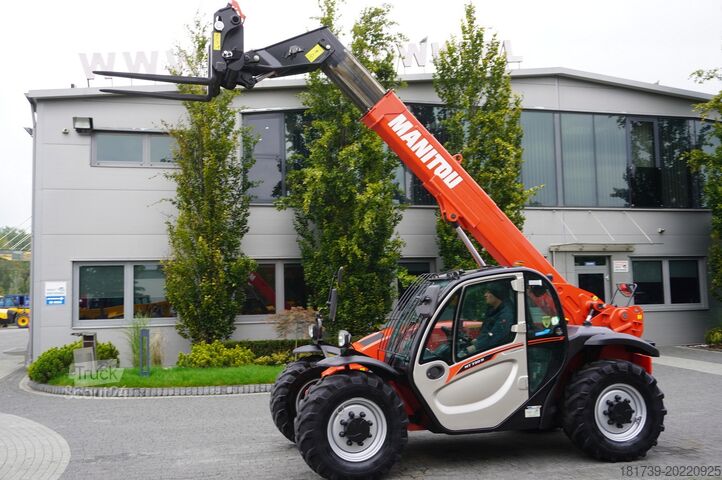 Teleskopisk hanterare Manitou MT 730 H/ 7 m reach/ 3 t / height 190 cm