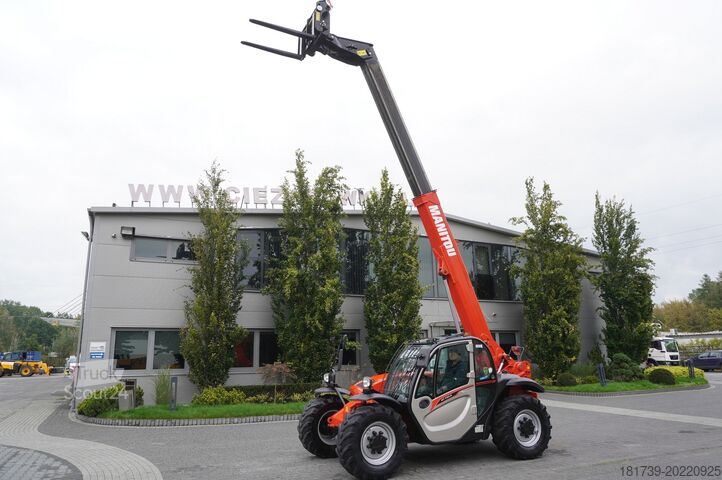 Teleskopisk hanterare Manitou MT 730 H/ 7 m reach/ 3 t / height 190 cm