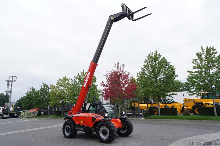 Teleskopisk hanterare Manitou MT 730 H/ 7 m reach/ 3 t / height 190 cm