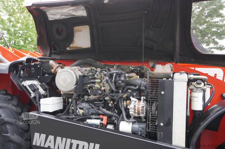 Teleskopisk hanterare Manitou MT 730 H/ 7 m reach/ 3 t / height 190 cm