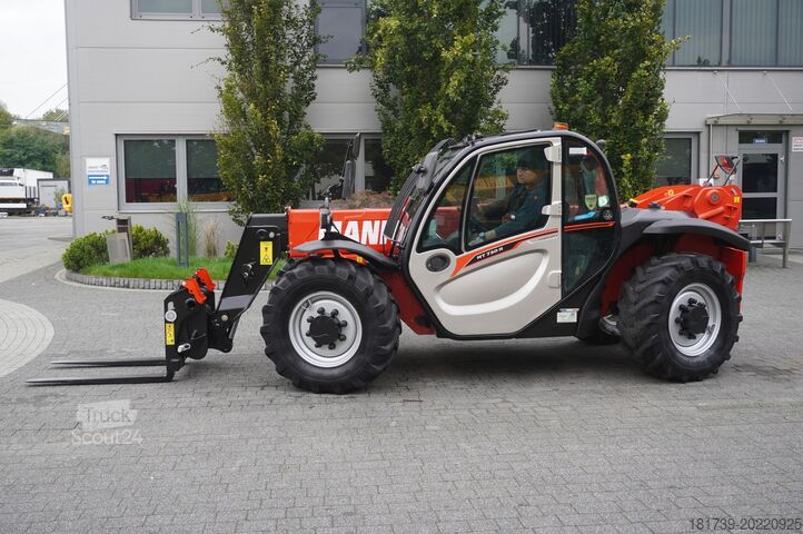 Teleskopisk hanterare Manitou MT 730 H/ 7 m reach/ 3 t / height 190 cm
