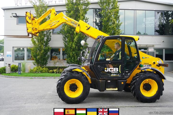 Teleskoplader JCB 531-70/900 MTH telescopic charger!/ 3,1t