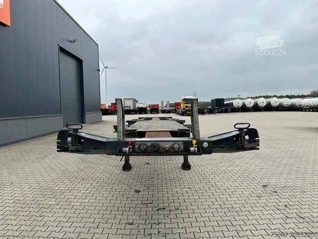 Konténerszállítás Broshuis 3UCC-39/45 FLN, 45FT High Cube multi, BPW, lift...