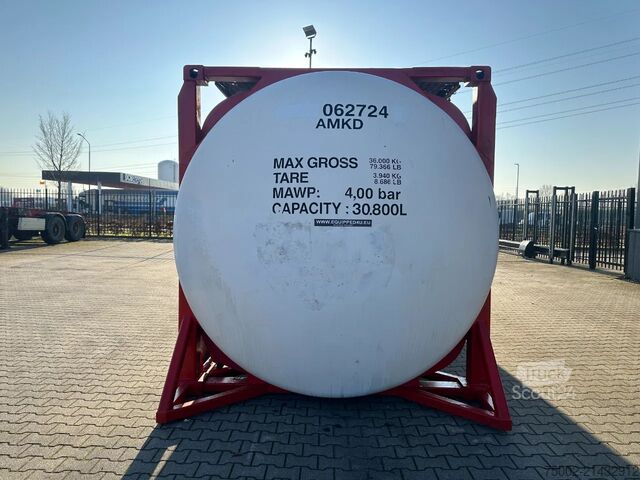 Tankcontainer Van Hool 20FT SWAP BODY / 30.800L / AMKD / L4BN / UN POR...