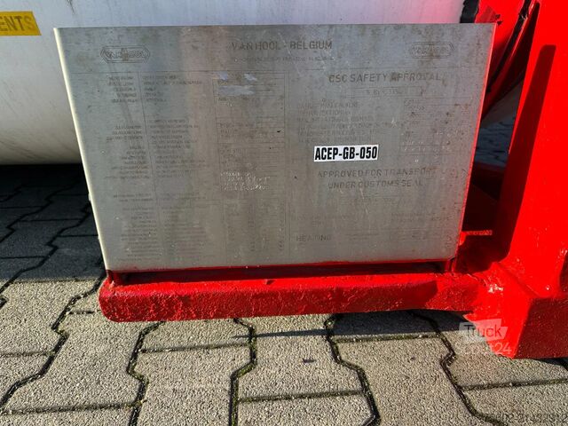 Tankcontainer Van Hool 20FT SWAP BODY / 30.800L / AMKD / L4BN / UN POR...