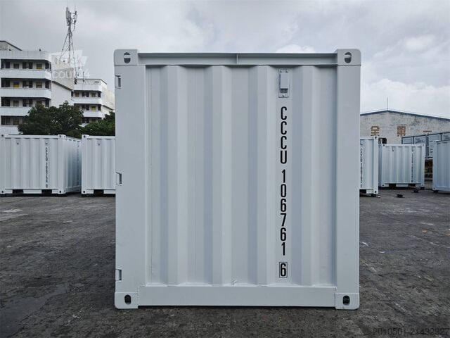 Seecontainer 6 Fuß Seecontainer / Anthrazit Lichtgrau / Minicontainer /Baucontainer