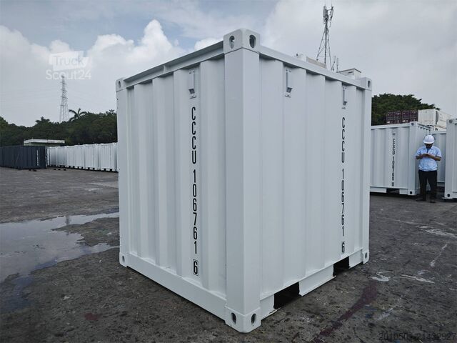 Seecontainer 6 Fuß Seecontainer / Anthrazit Lichtgrau / Minicontainer /Baucontainer