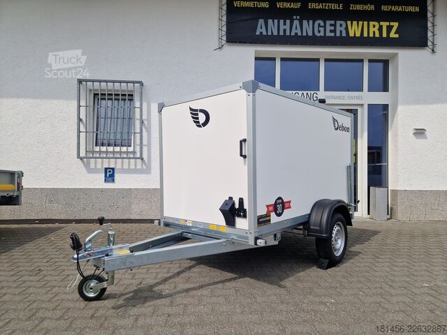 Bilsläp Debon Trailers Roadster 220 750kg Kofferanhänger direkt