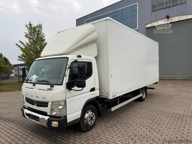 Camion caisson FUSO Canter 7C15 Koffer mit Ladebordwand