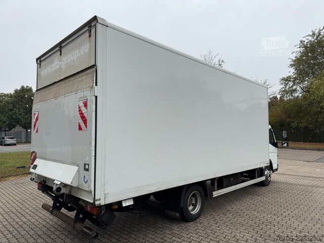 Camion caisson FUSO Canter 7C15 Koffer mit Ladebordwand