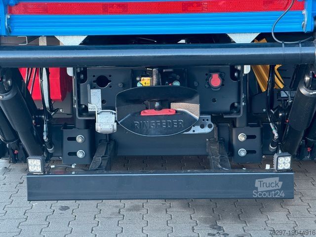 Camion cu platformă și prelată MAN TGS 18.360 BL  Pritsche/Plane mit Ladeebordwand