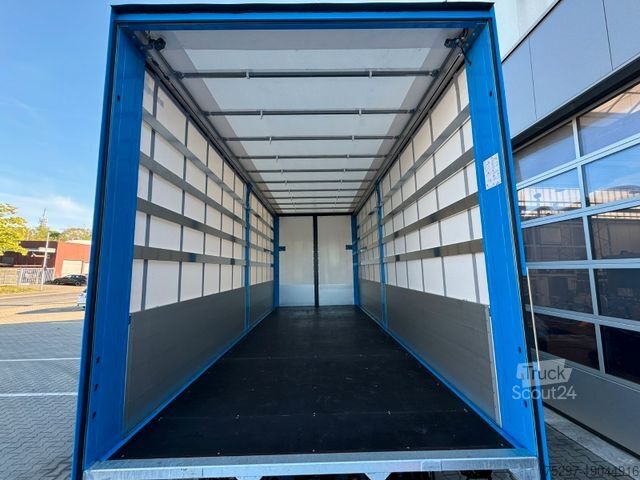 Camion cu platformă și prelată MAN TGS 18.360 BL  Pritsche/Plane mit Ladeebordwand